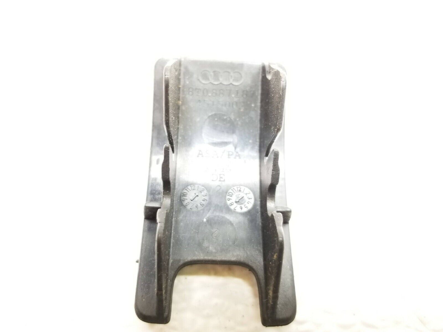08 09 10 11 Audi A5 Coupe Rear Child Seat Slot Cover Cap Trim 4pcs OEM