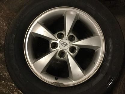 06 07 08 09 10 11 Hyundai Azera Alloy Wheel Rim & Tire 225/60 R16 4pcs OEM A8