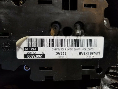 2011 2012 Dodge Caliber Instrument Cluster Speedometr Gauges 89k OEM
