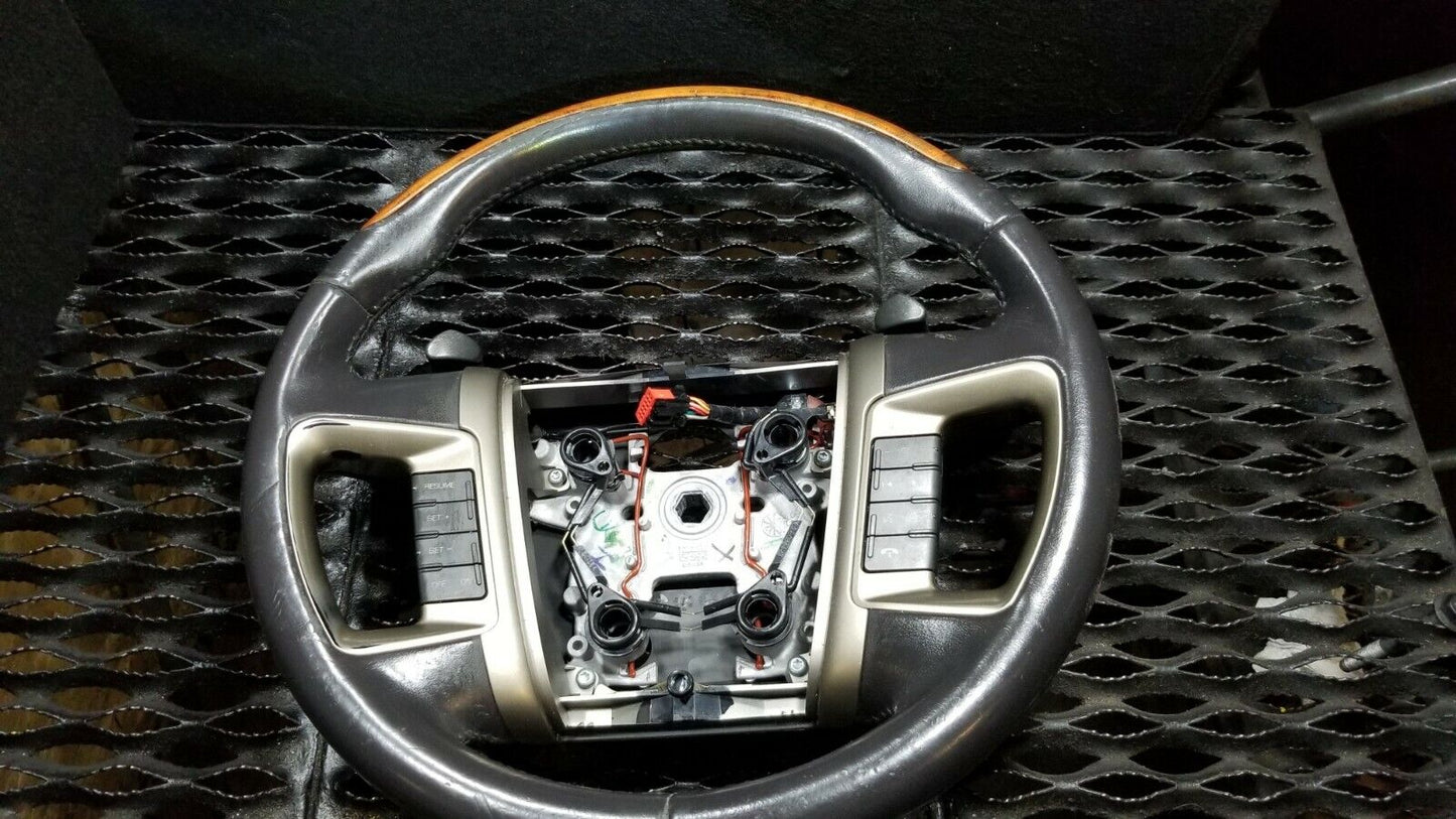 10 11 12 Lincoln MKT Steering Wheel W/ Cruise Media Phone Paddle Shift OEM