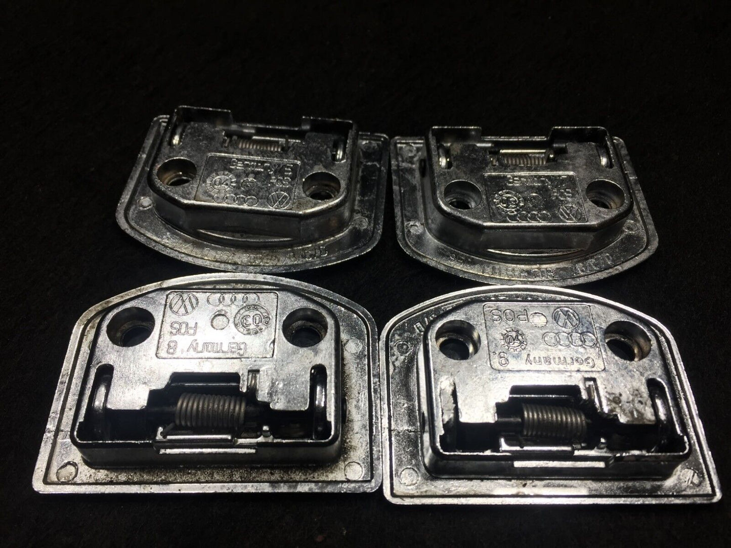 02 03 04 05 Volkswagen Passat Trunk Cargo Hook Set Of 4 OEM D23