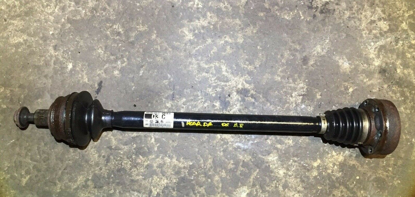 04 05 06 07 08 09 Audi A8 Quattro 4.2l Rear Left Driver Side Axle Shaft OEM