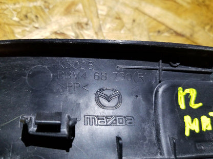 10 11 12 13 Mazda 3 Rear Right Passenger Door Sill Kick Plate Trim OEM