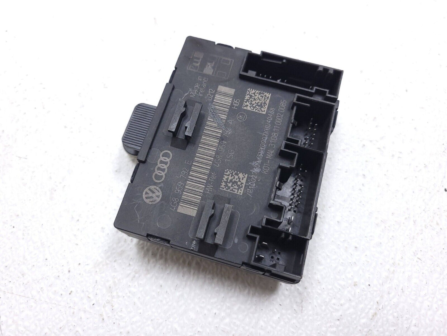 12 13 14 15 16 17 Audi A7 Door Control Module Front Rigth Passenger Side OEM