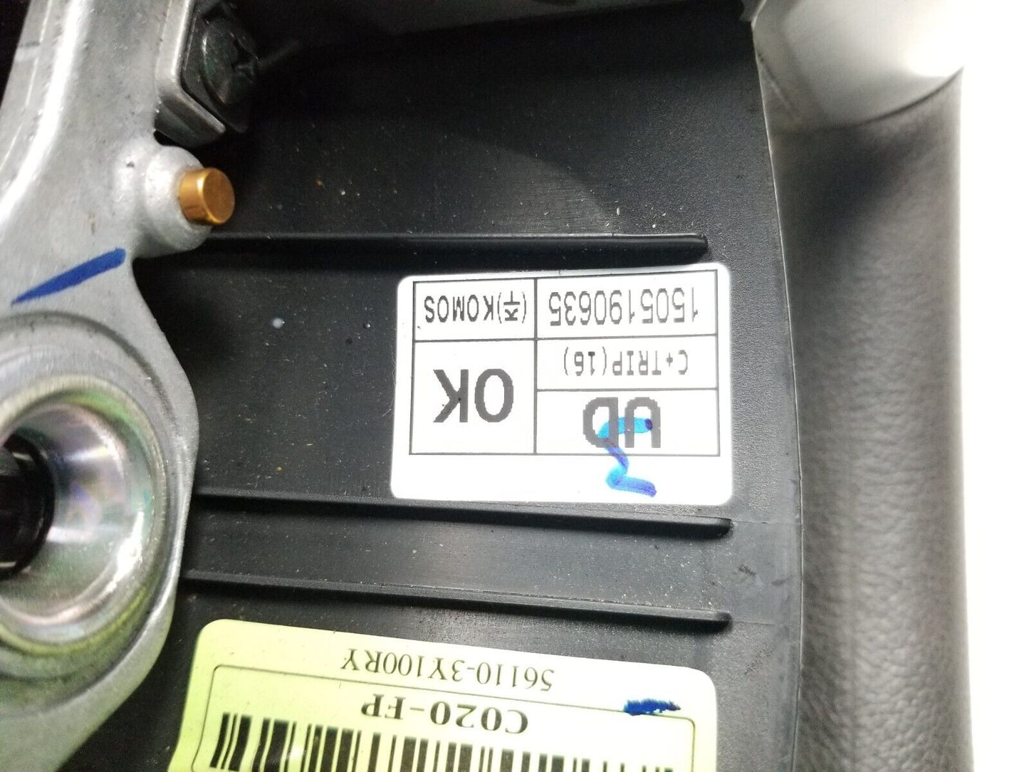 2011 - 2016 Hyundai Elantra Steering Wheel OEM