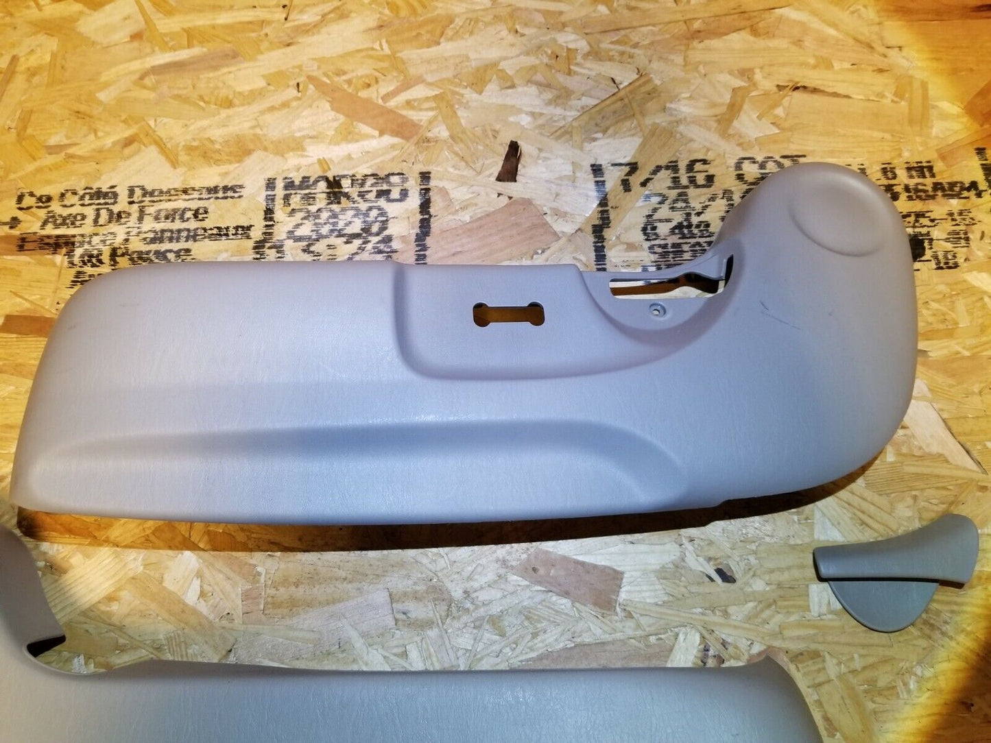 2008-2012 Ford Escape Front Seat Trim Cover 3pcs & Knob Driver Left OEM