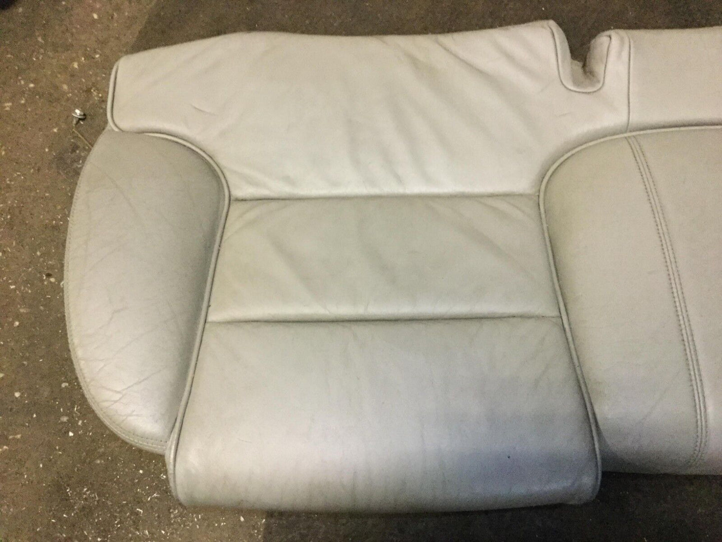 2004 2005 2006 2007 Audi A8 Rear Seat Leather Lower Bench Cushion OEM