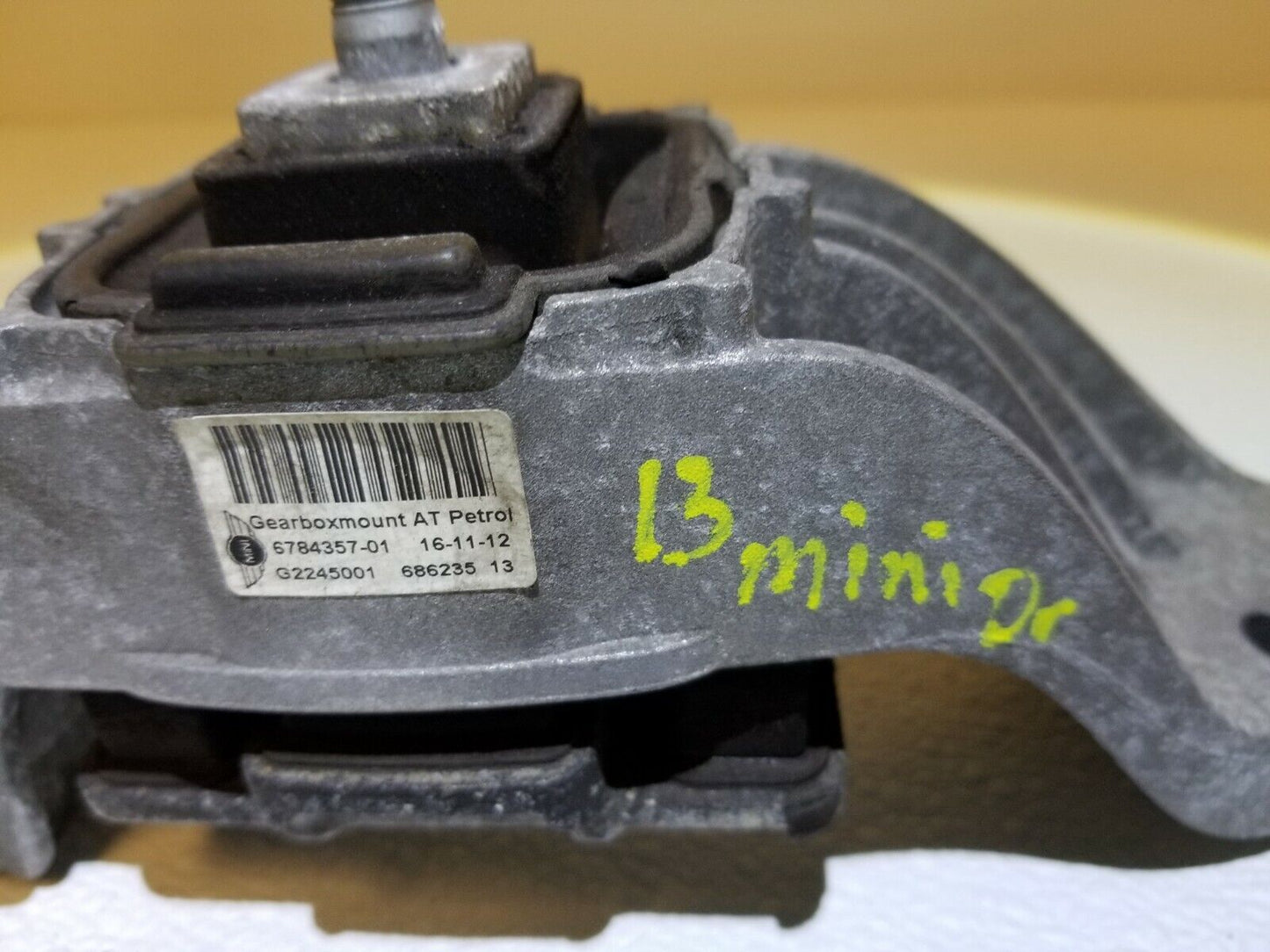 10 11 12 13 Mini Cooper Transmission Mount Driver Side OEM 62k Miles