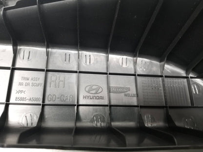 14 15 16 17 Hyundai Elantra Gt Rear Door Sill Scuff Plate Panel Trim Pass OEM