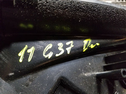 10 11 12 13 Infiniti G37 Coupe Left Driver Door Corner Cover Trim OEM 99k