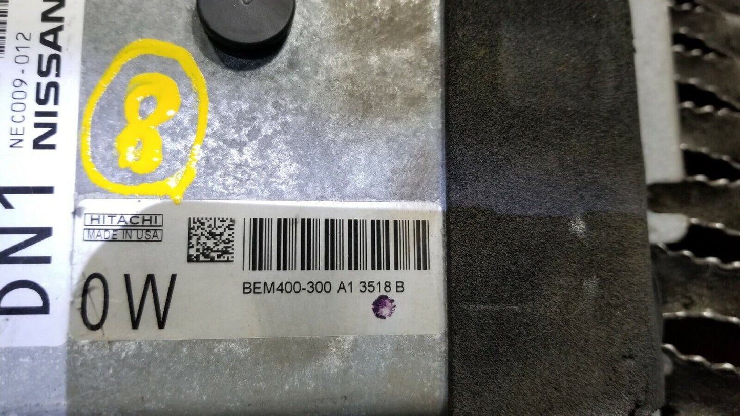 13 Nissan Altima Engine Control Module Unit Ecm Ecu Computer Bem400-300 OEM #8