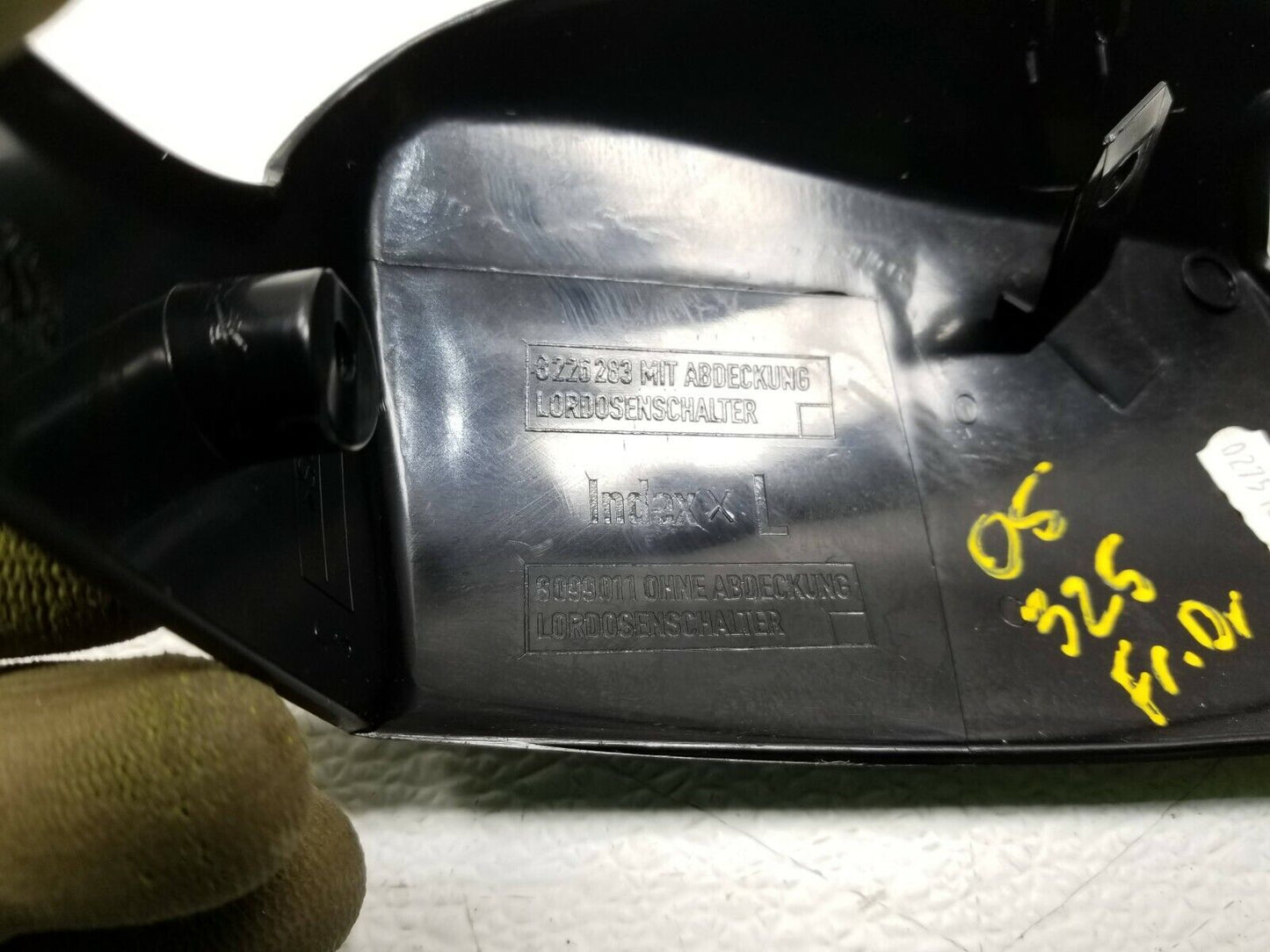 01 02 03 04 05 BMW E46 Sdn Front Left Driver Seat Side Trim Panel OEM 125k