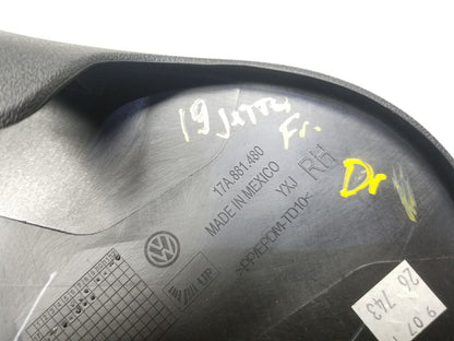 19 20 21 Volkswagen Jetta  Front Left Driver Seat Side Trim Cover 4pcs OEM