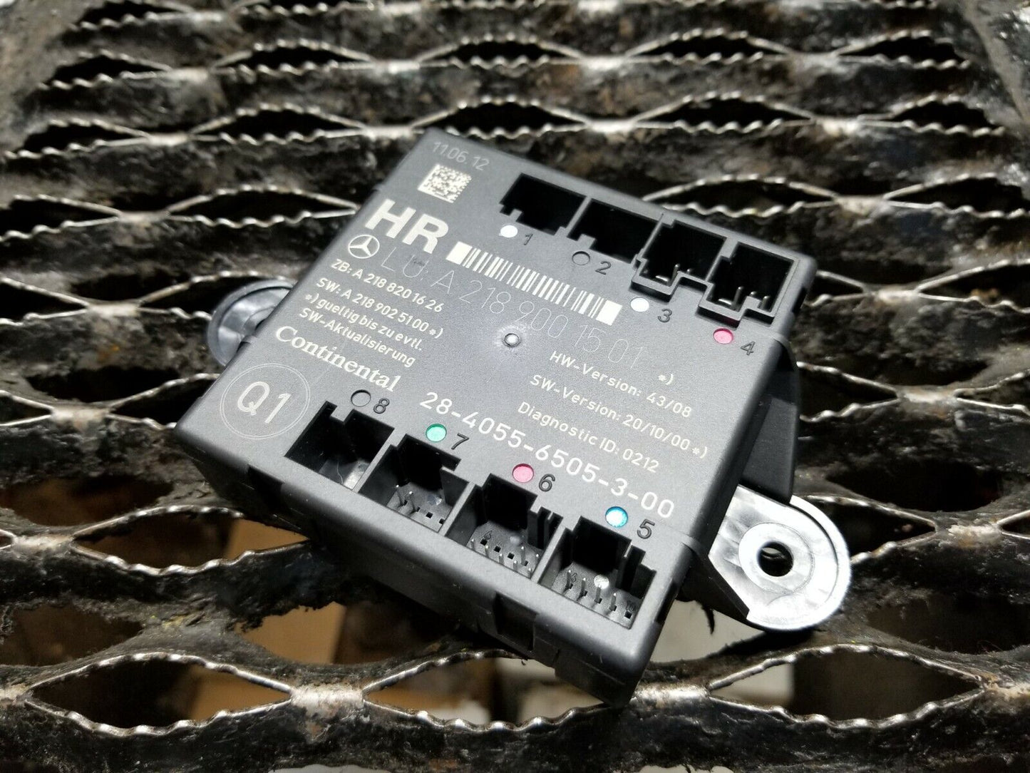 10 11 12 13 Mercedes E350 W212 Rear Right Pass Side Door Control Module OEM 39k