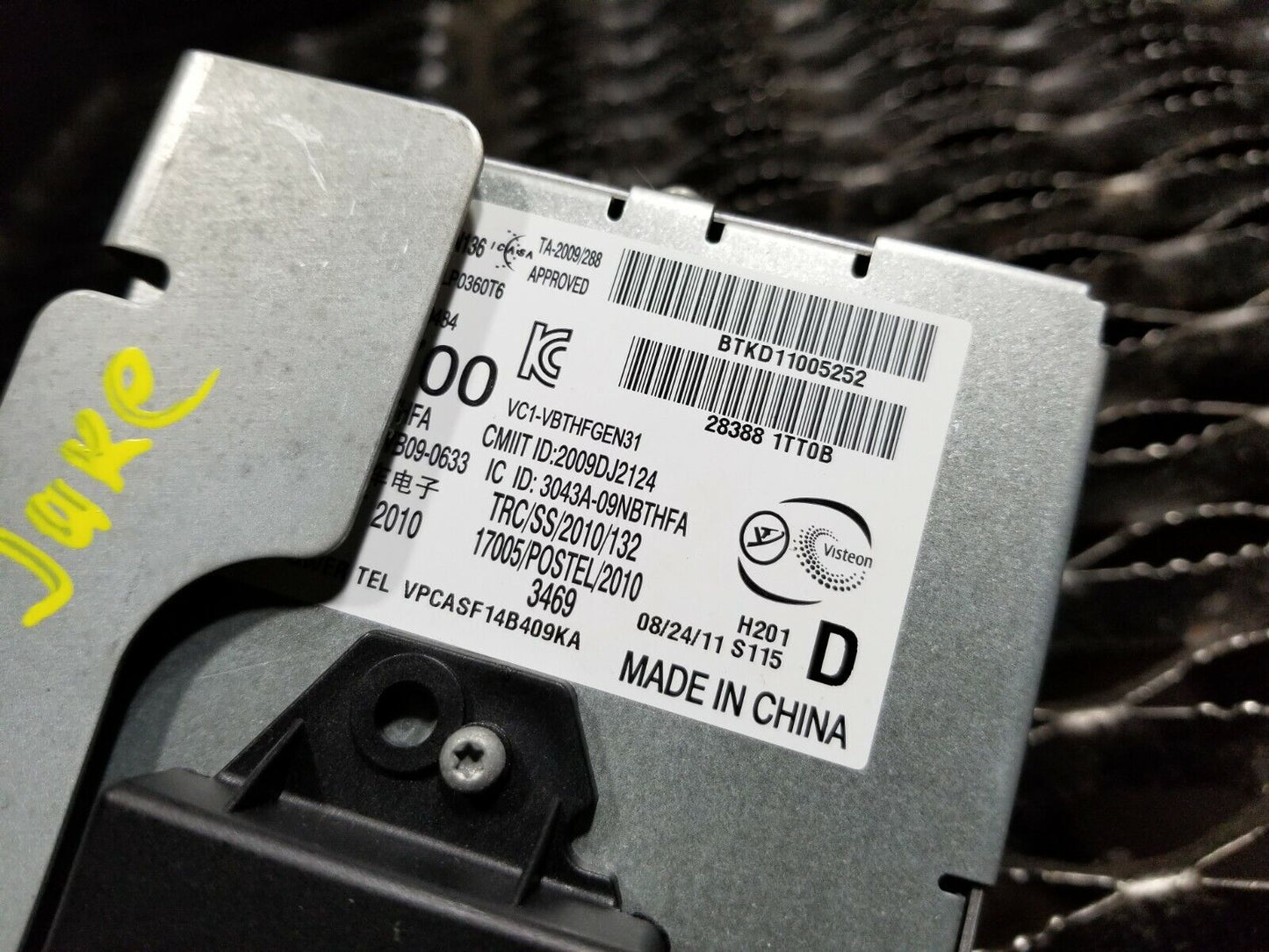 11 12 13 14 Nissan Juke Bluetooth Control Module 28388-1tt0b OEM