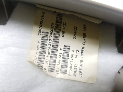 06 07 08 09 10 11 Mercedes Benz Ml500 Rear Upper Center Liftgate Trim Cover OEM