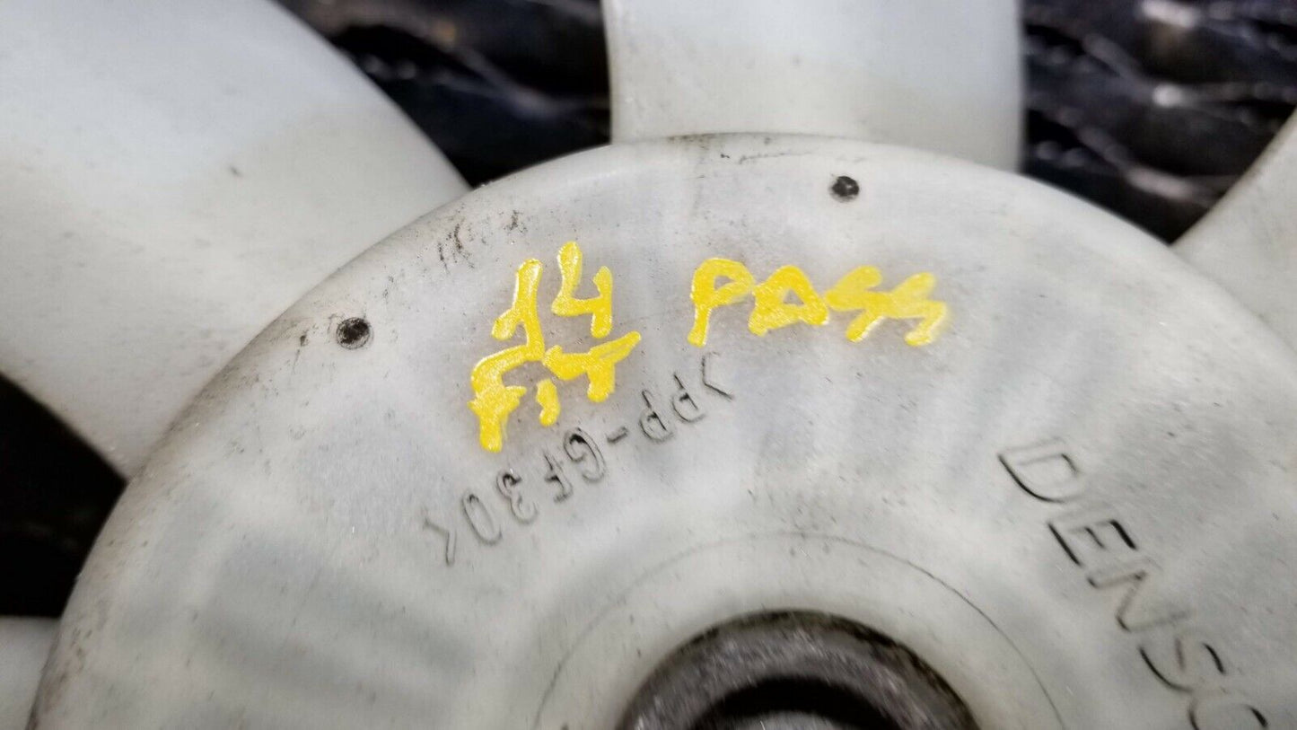 08 09 10 11 12 13 14 Honda Fit Radiator Cooling Fan Motor W/ Blade OEM