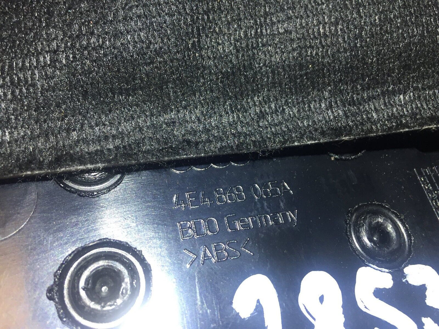 04 05 06 07 08 09 Audi A8l Rear Left Door Trim Panel Driver Side OEM