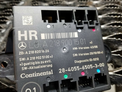 10 11 12 13 Mercedes E350 W212 Rear Right Pass Side Door Control Module OEM 39k