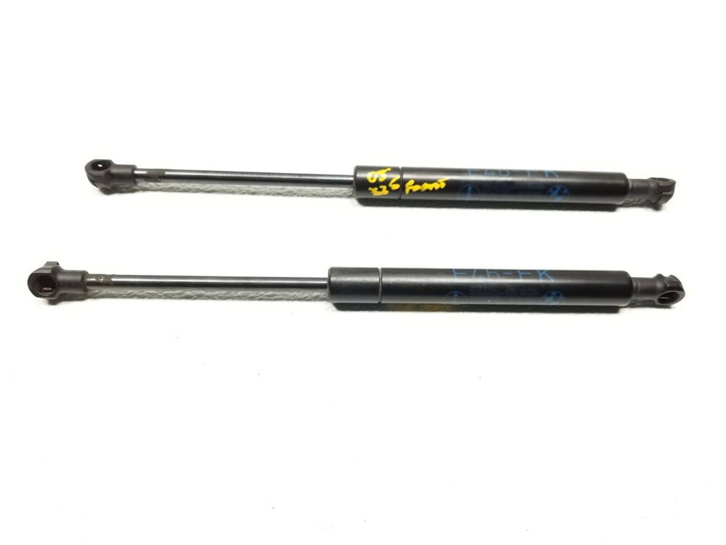 01 02 03 04 05 BMW E46 325xi Hood Lift Shock Strut Support Pair OEM