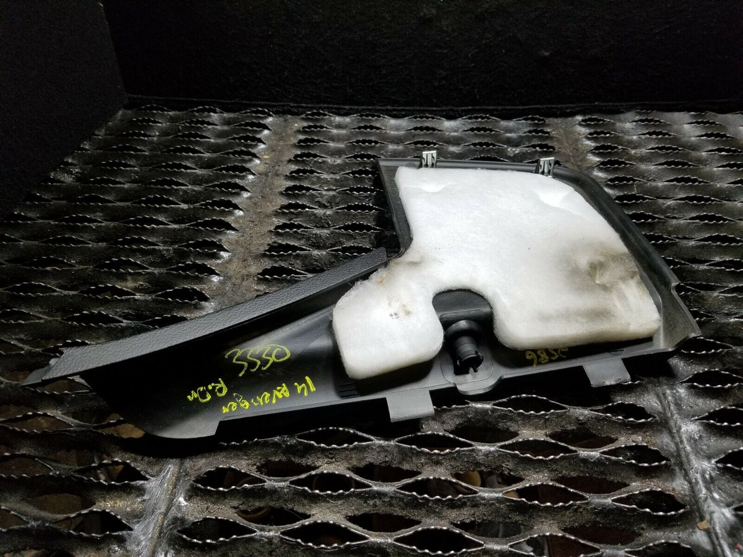 11 12 13 14 Dodge Avenger Rear Left Driver Side Interior Door Flag Trim OEM