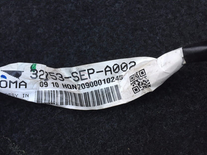 04 05 06 07 08 Acura Tl-s Rear Right Pass Door Wire Wiring Harness OEM