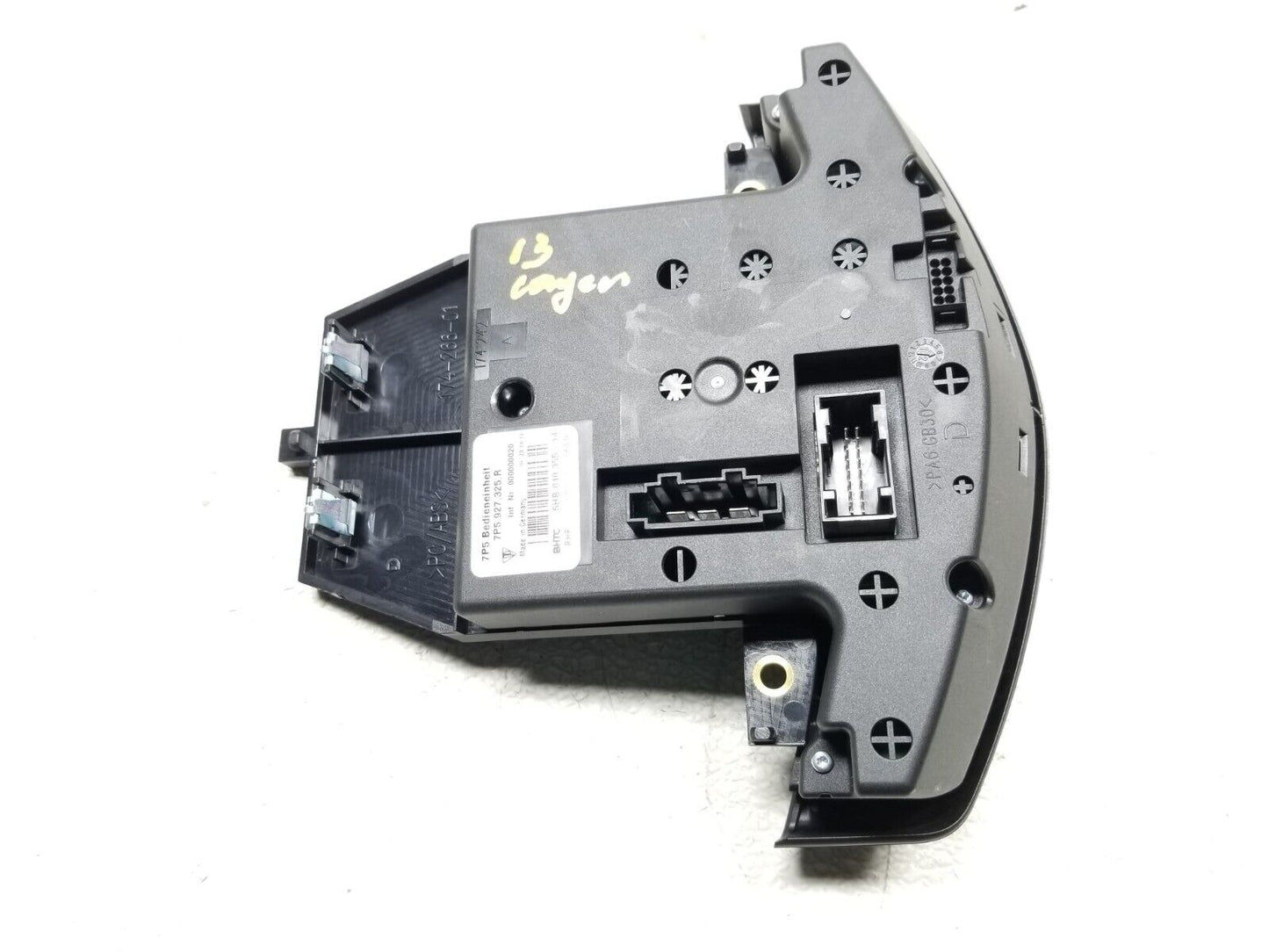 2011 - 2014 Porsche Cayenne Rear Center Console Heated Seat & Lock Switch OEM