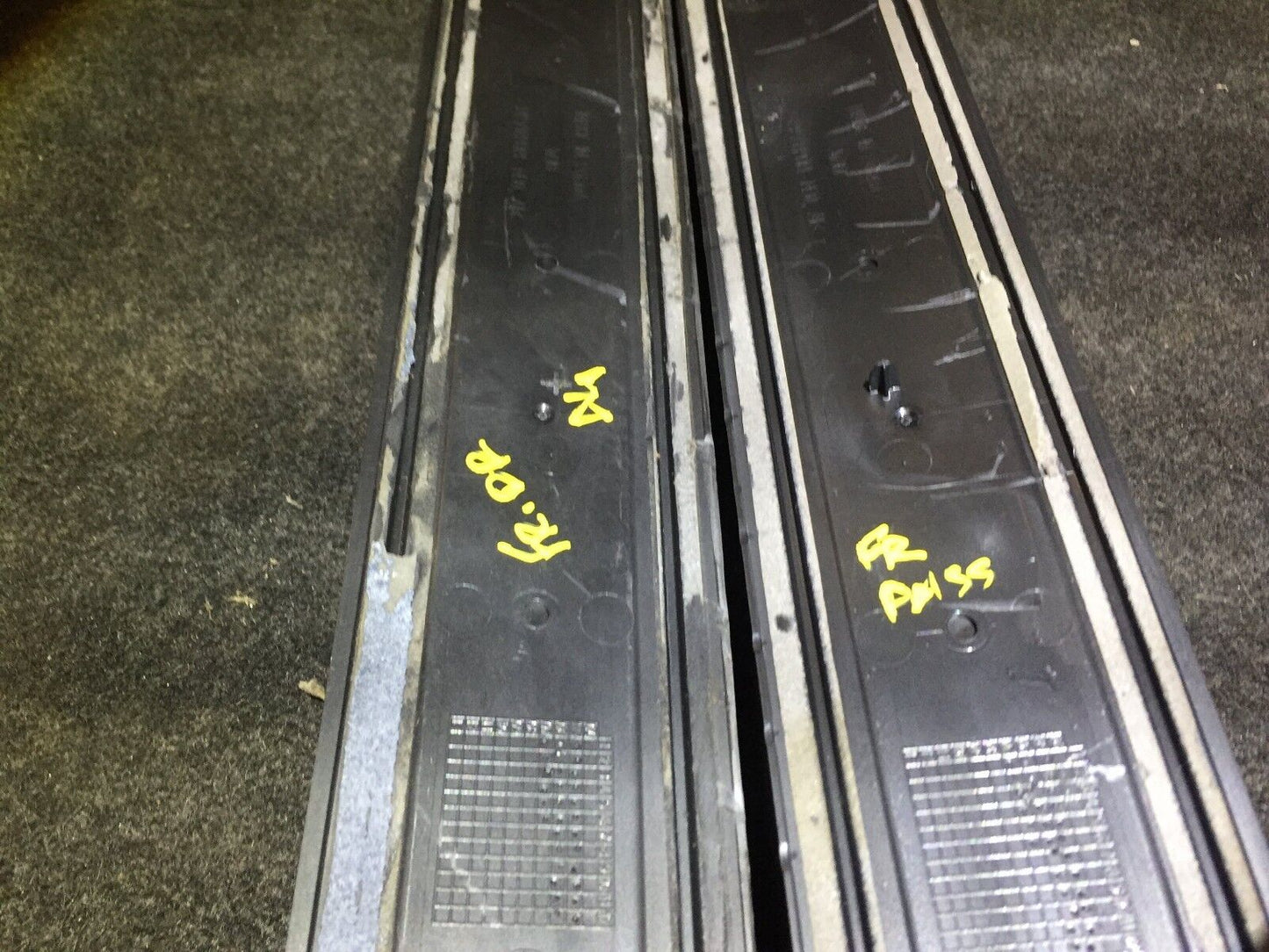 05 06 07 08 Audi A4 Front Right & Left Side Door Sill Plate 2pcs OEM