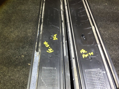 05 06 07 08 Audi A4 Front Right & Left Side Door Sill Plate 2pcs OEM