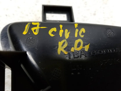 16 17 18 19 20 Honda Civic Sedan Rear Left Driver Side Interior Door Handle OEM