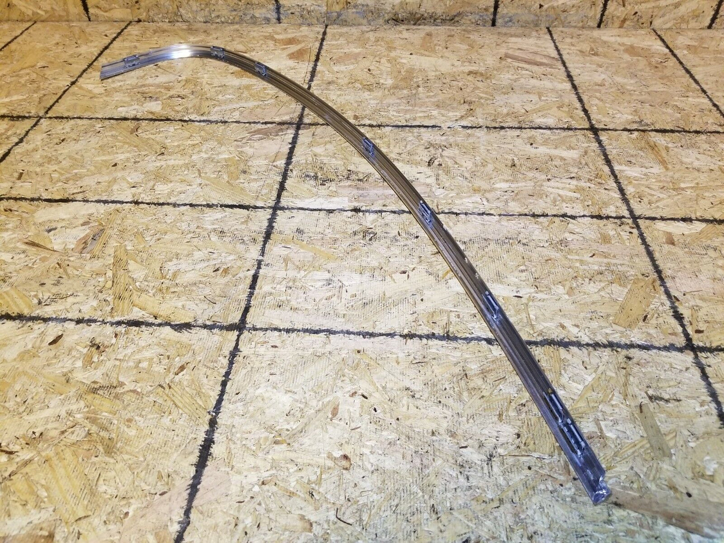 06 07 08 09 10 BMW 528i E60 Rear Left Driver Side Upper Door Chrome Molding OEM