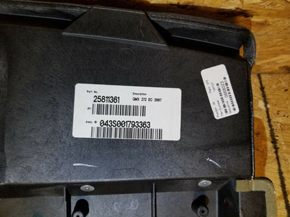 06 07 08 09 10 11 Cadillac DTS Rear Decklid Parcel Shelf Frame Bracket OEM