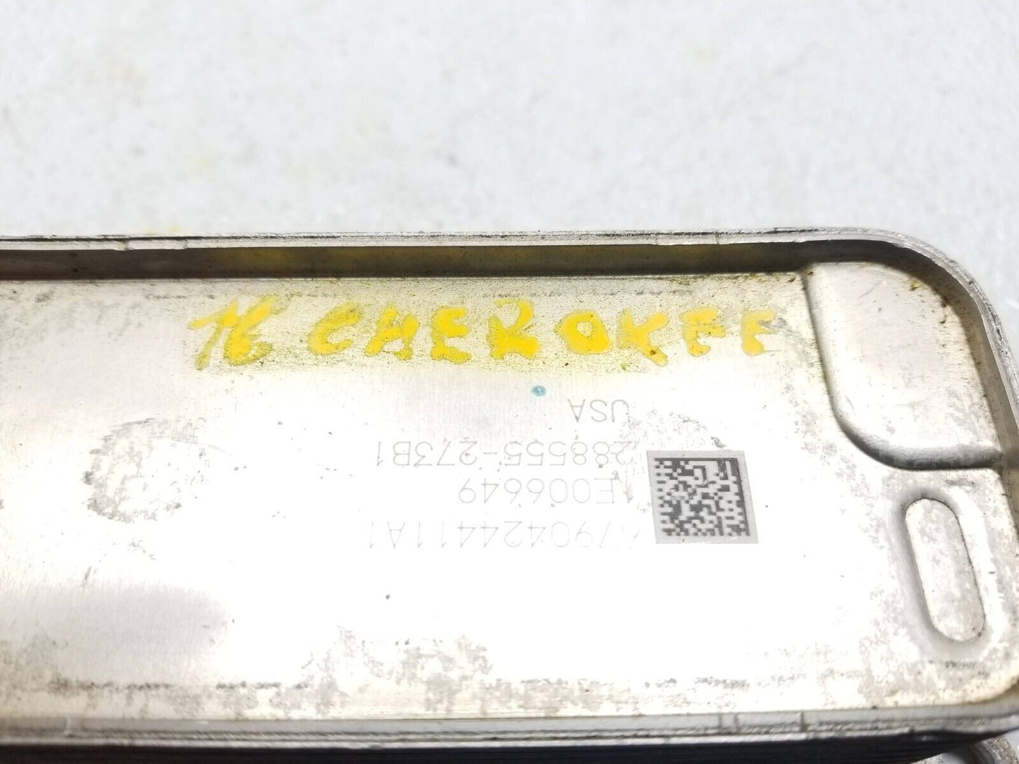 14 15 16 17 18 Jeep Cherokee Engine Oil Cooler OEM