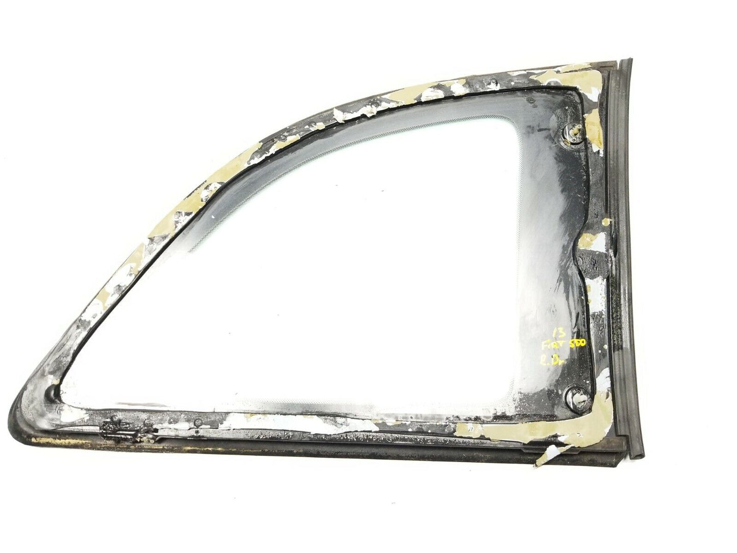 12 13 14 15 16 Fiat 500 2dr Rear Left Driver Quarter Window Glass OEM