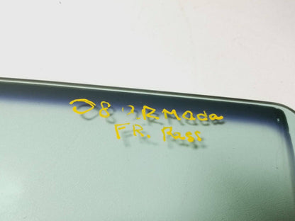 2006-2012 Nissan Armada Front Door Window Glass Left Driver Side OEM