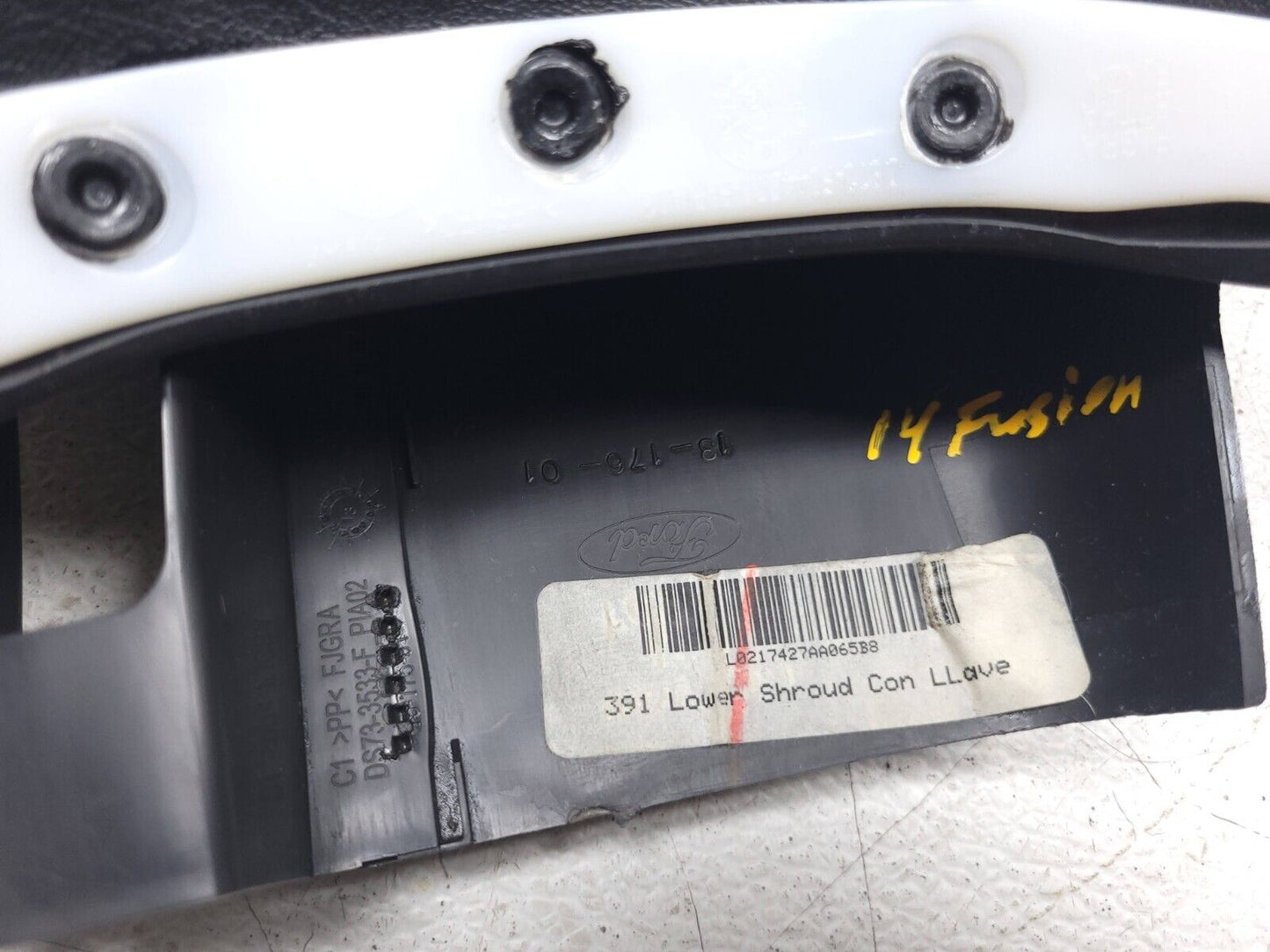 13 14 15 16 Ford Fusion Steering Column Shroud Trim Cover OEM