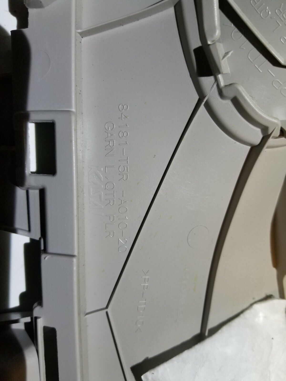 15 16 17 Honda Fit Rear Left Driver Quarter Glass C Pillar Trim OEM 26k Miles