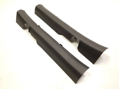 18-21 Hyundai Kona Front Door Sill Scuff Plate Cover Trim Pair OEM 29k Miles
