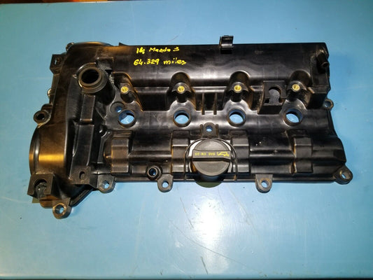 2014 2015 2016 Mazda 3 2.0l Engine Valve Cover OEM