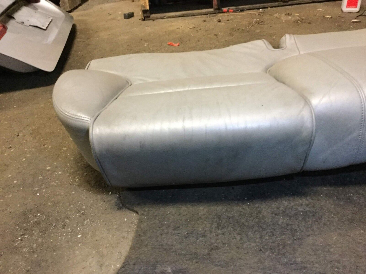 2004 2005 2006 2007 Audi A8 Rear Seat Leather Lower Bench Cushion OEM