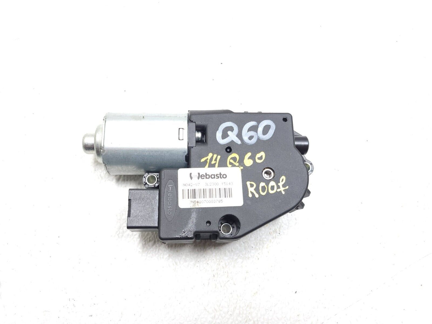 2014 2015 Infiniti Q60 Coupe Sunroof Motor OEM