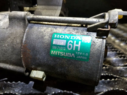 11 12 13 14 15 16 Honda Cr-z Starter Engine Motor OEM 82k