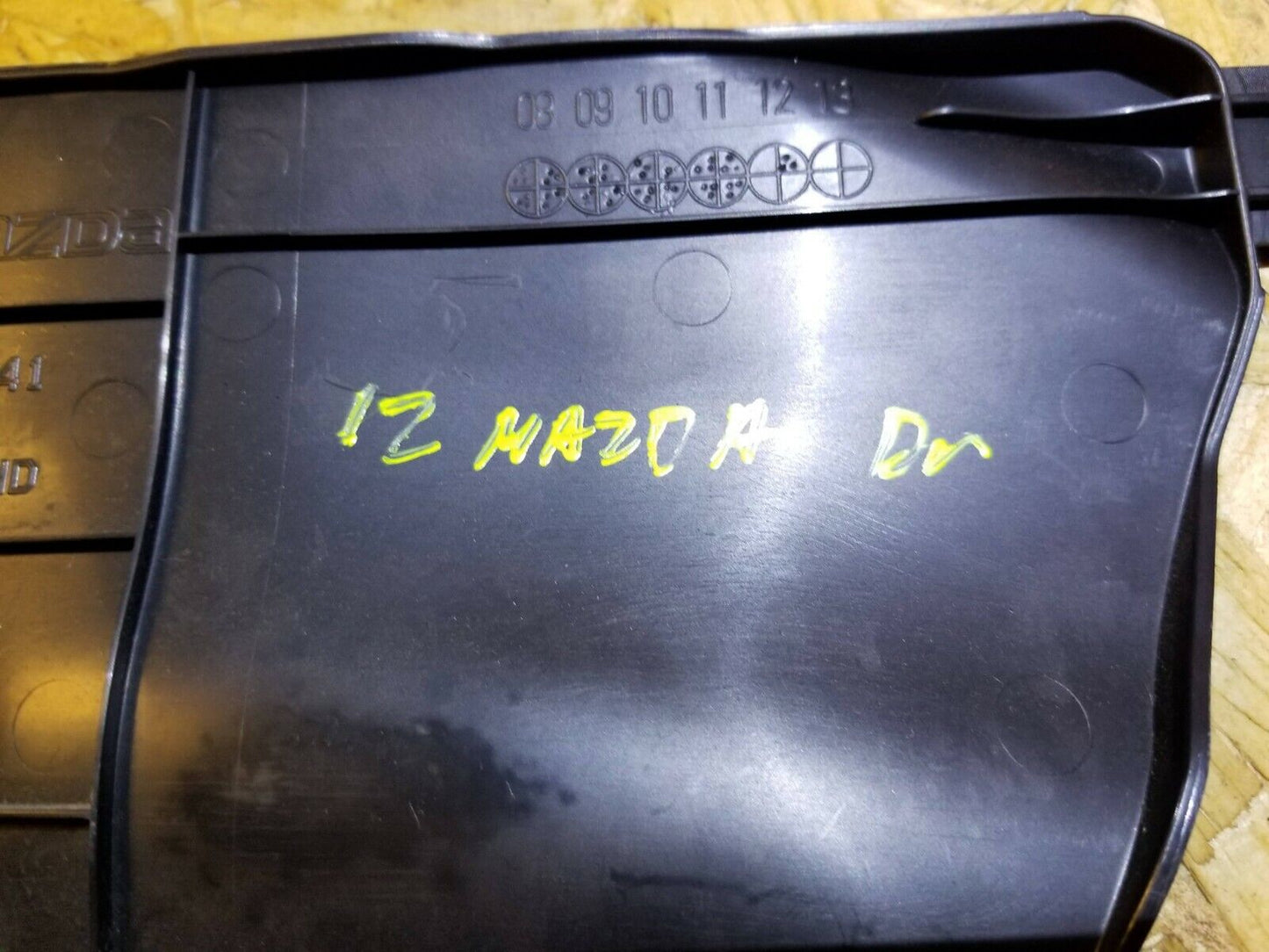 10 11 12 13 Mazda 3 Console Trim Cover Left Driver Side OEM