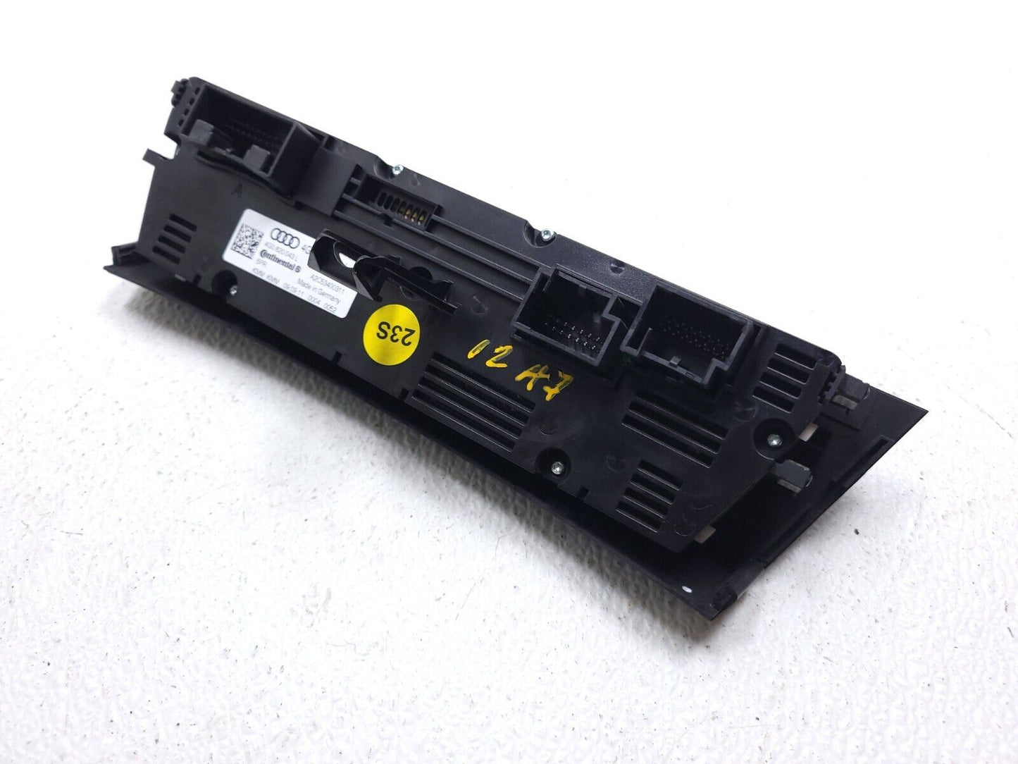 12 13 14 15 16 17 Audi A7 A/c Heater Climate Control Switch Panel 4g0820043l OEM