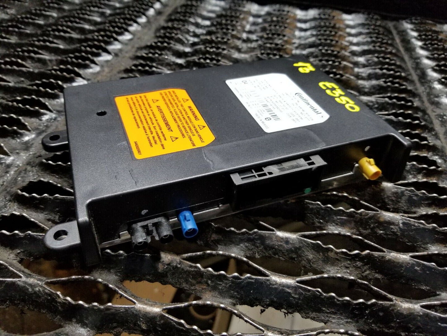 10 11 12 13 Mercedes-benz E350 W212 Voice Control Module OEM 39k