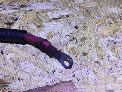 04 05 06 BMW X3 E83 3.0l Atrter Alternator Positive Cable 1439743 OEM D33