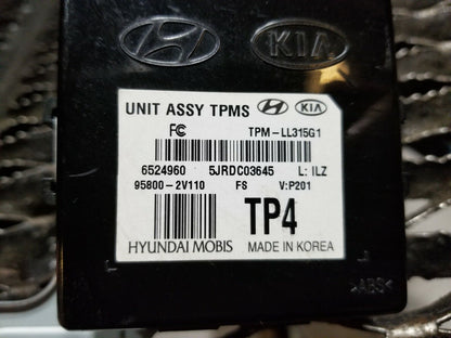 12 13 14 15 16 Hyundai Veloster Tpms Tire Pressure Control Module OEM