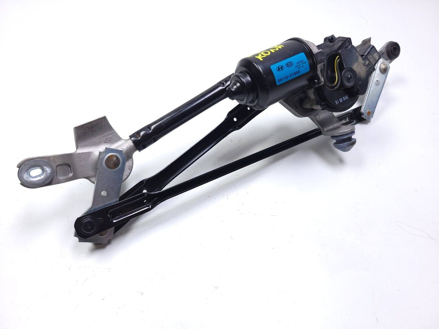 18-21 Hyundai Kona Windshield Wiper Motor W/ Linkage OEM 29k Miles