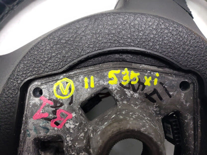 11 12 13 BMW 535xi F10 Steering Wheel Leather 9229479 OEM