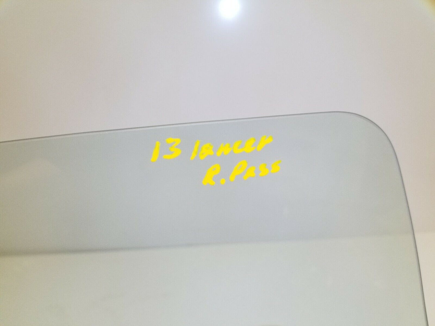 10 11 12 13 14 15 Mitsubishi Lancer Rear Right Pass Side Door Window Glass OEM